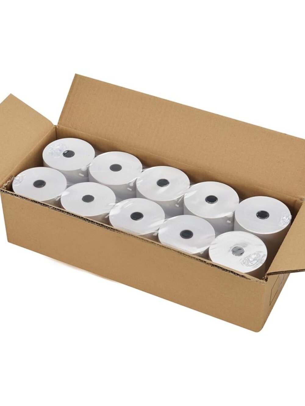 Thermal Receipt Paper Rolls 3-1/8 x 230ft, 10 rolls